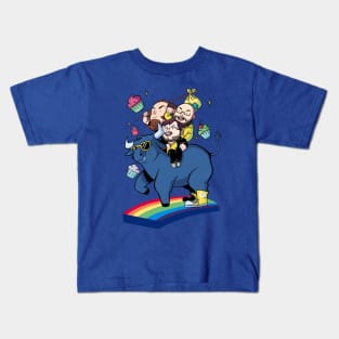 #NXTeam Positivity Rainbow Kids T-Shirt